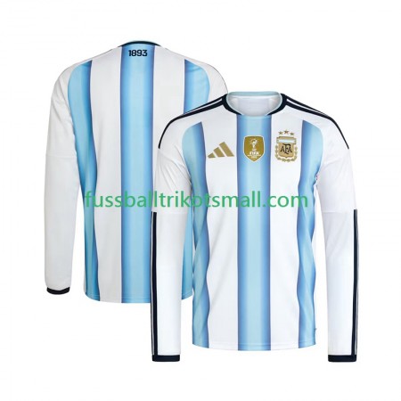 Fußballtrikots Argentinien World Cup 2026 Langarm Heimtrikotsatz kaufen